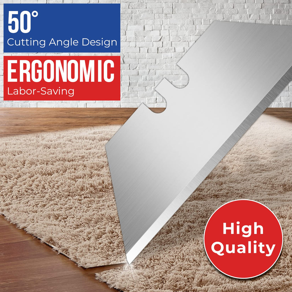 Bulk 1000-Pack Silver Razor Knife – with Dispenser