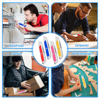 Bulk 20 Pack Blue Heavy Duty Box Cutter – Sharp Utility Knife